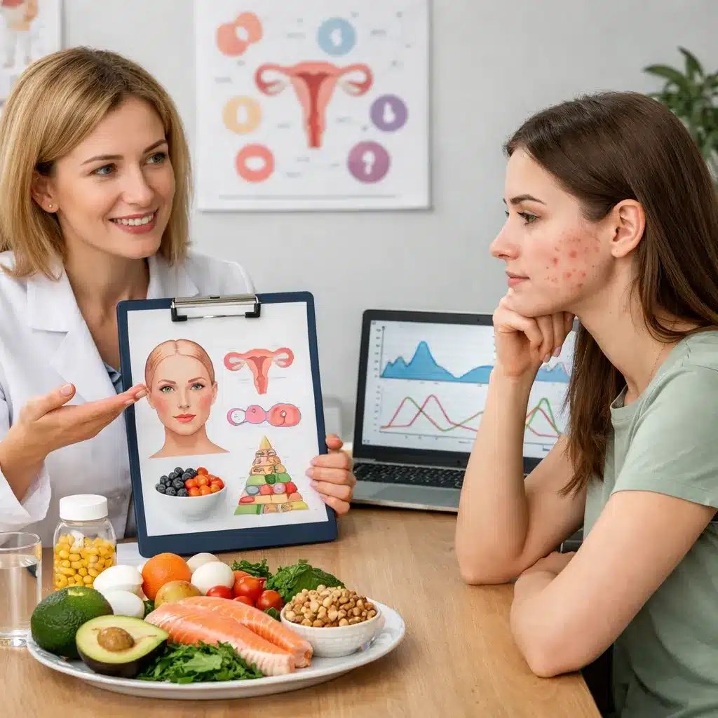 Jak dietetyk wspiera leczenie trądziku hormonalnego?
