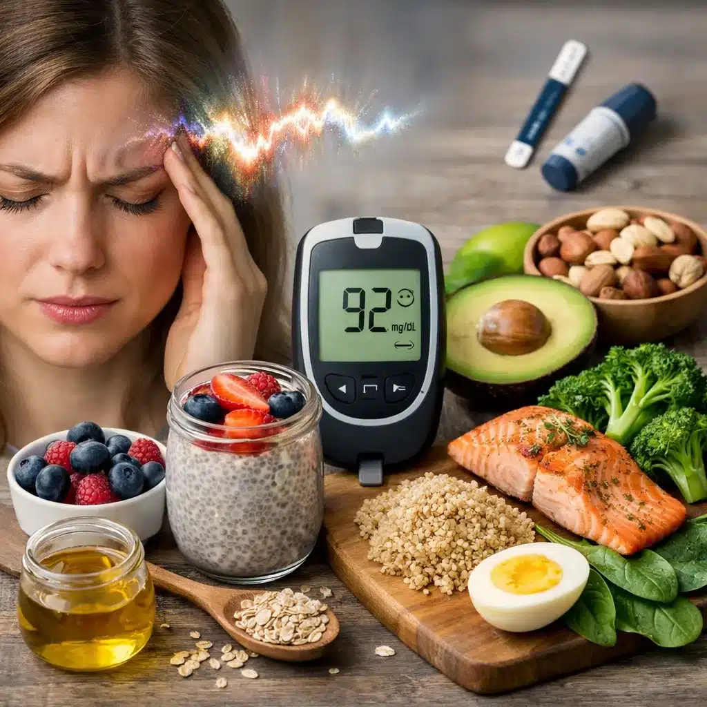 Migrena z aurą a stabilizacja poziomu cukru