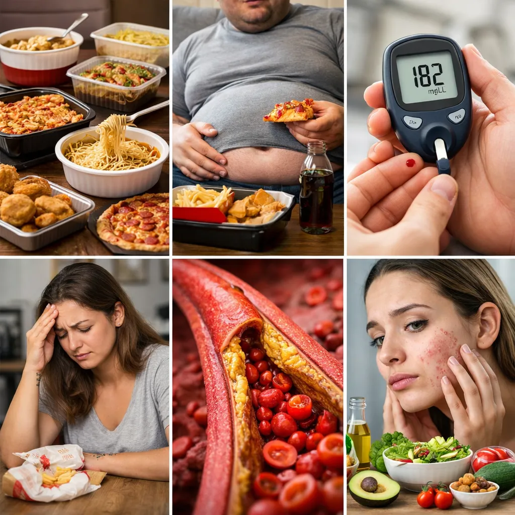 Jakie są skutki częstego jedzenia gotowych dań?