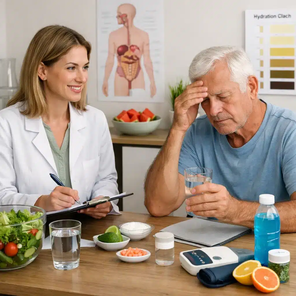 Jak dietetyk wspiera pacjentów z odwodnieniem?