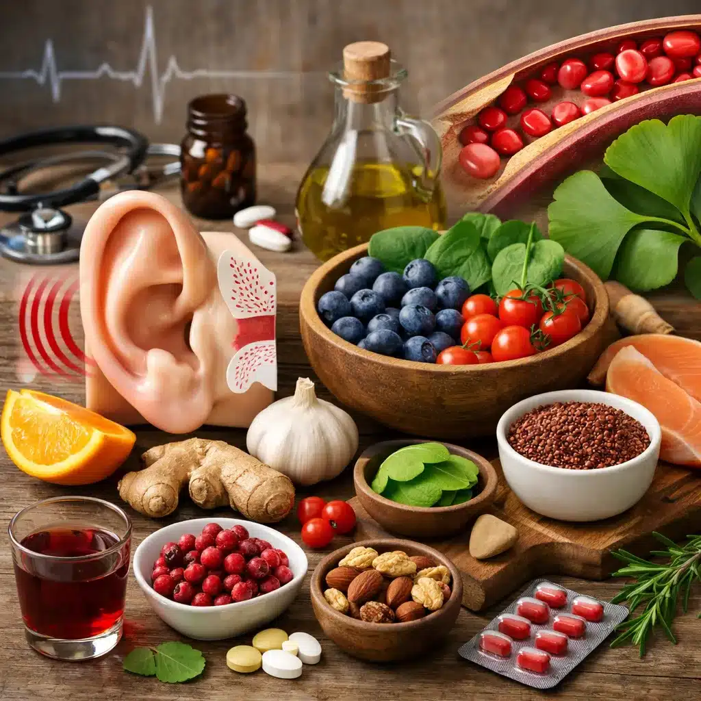 Szum w uszach a dieta wspierająca mikrokrążenie