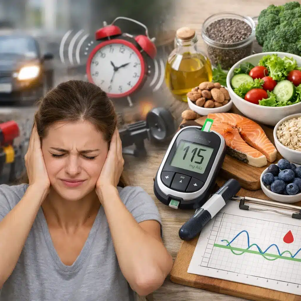 Nadwrażliwość na dźwięki a stabilizacja glikemii