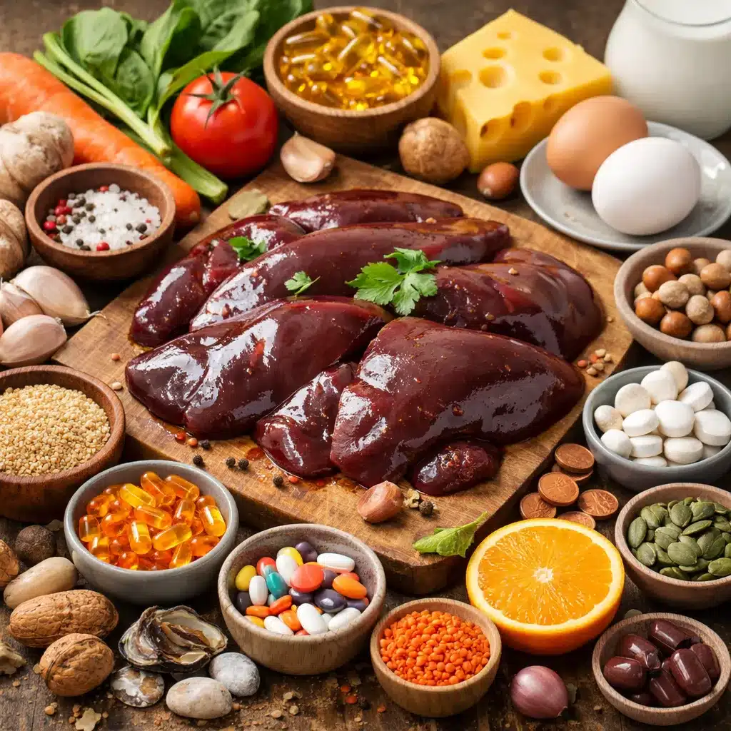 Wątróbka – witaminy i minerały