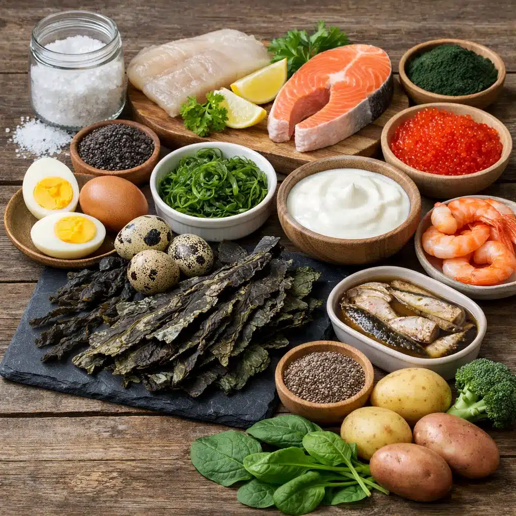 Zdrowe źródła jodu w diecie