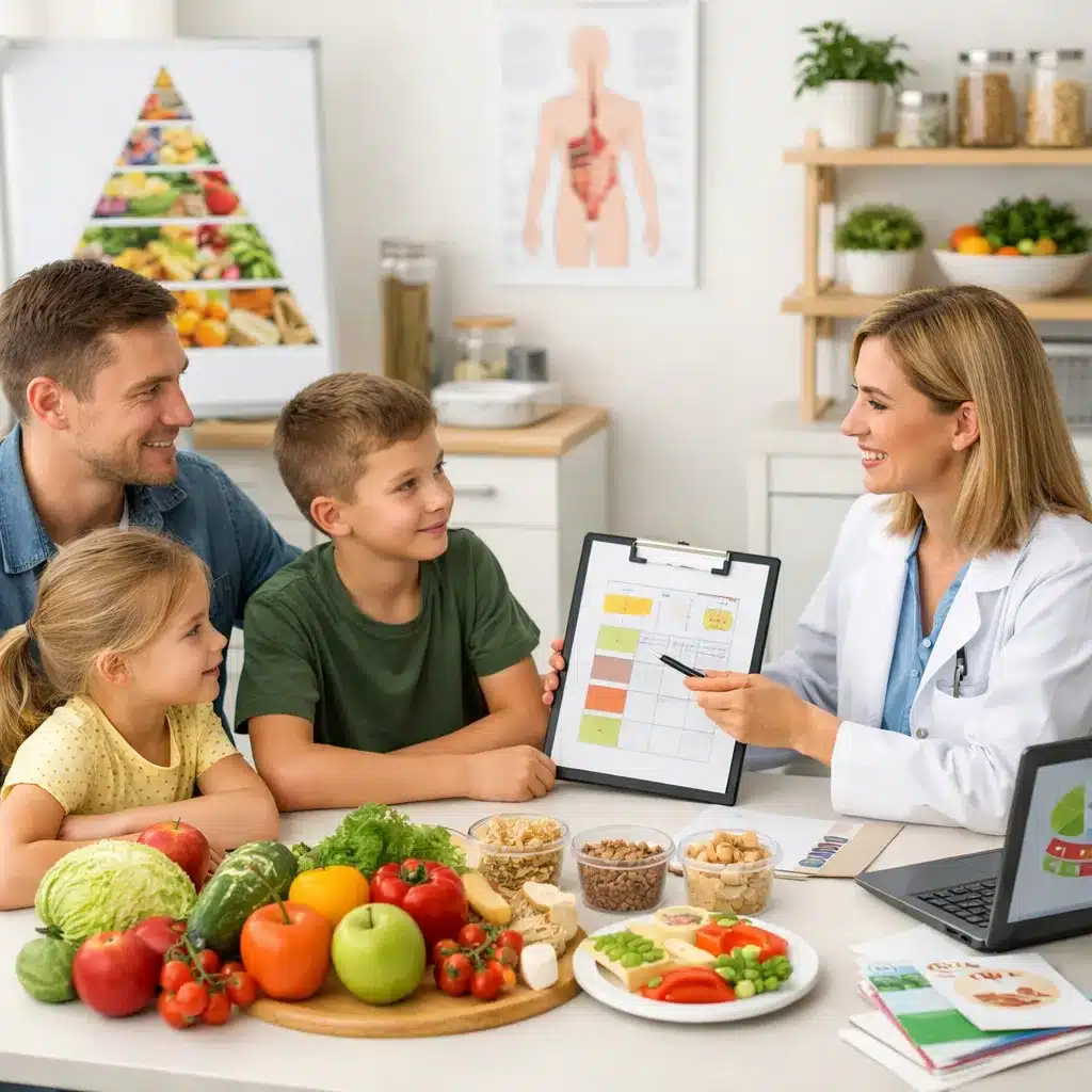 Jak dietetyk wspiera zdrowe odżywianie w rodzinie?