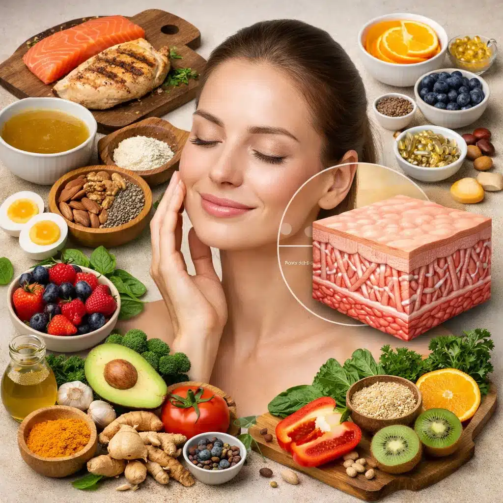 Jak dieta wpływa na produkcję kolagenu?