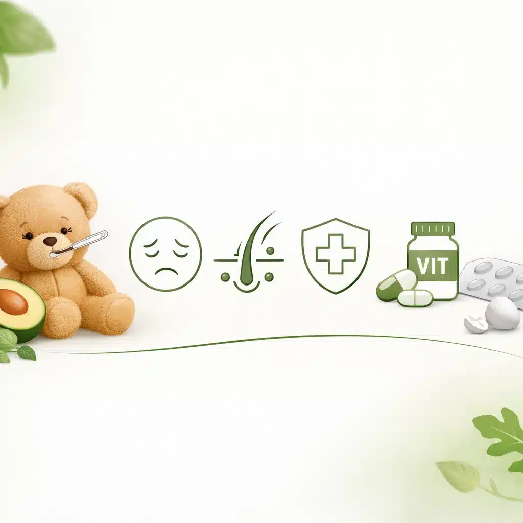 Jak rozpoznać niedobór witamin u dziecka