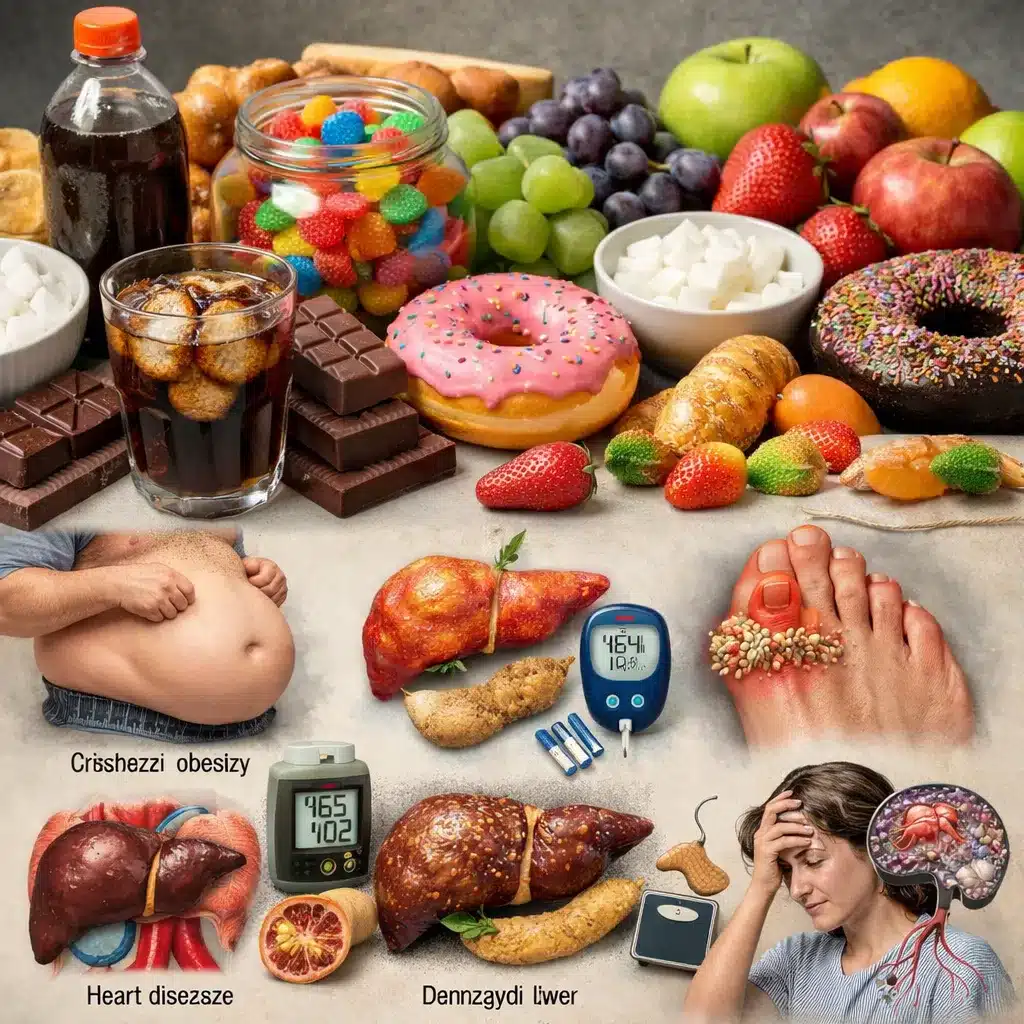 Jakie są skutki nadmiaru fruktozy w diecie?