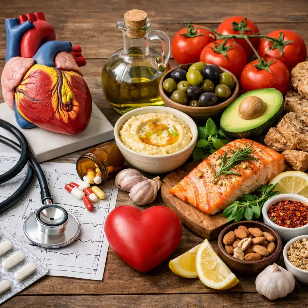 Dusznica bolesna a dieta śródziemnomorska