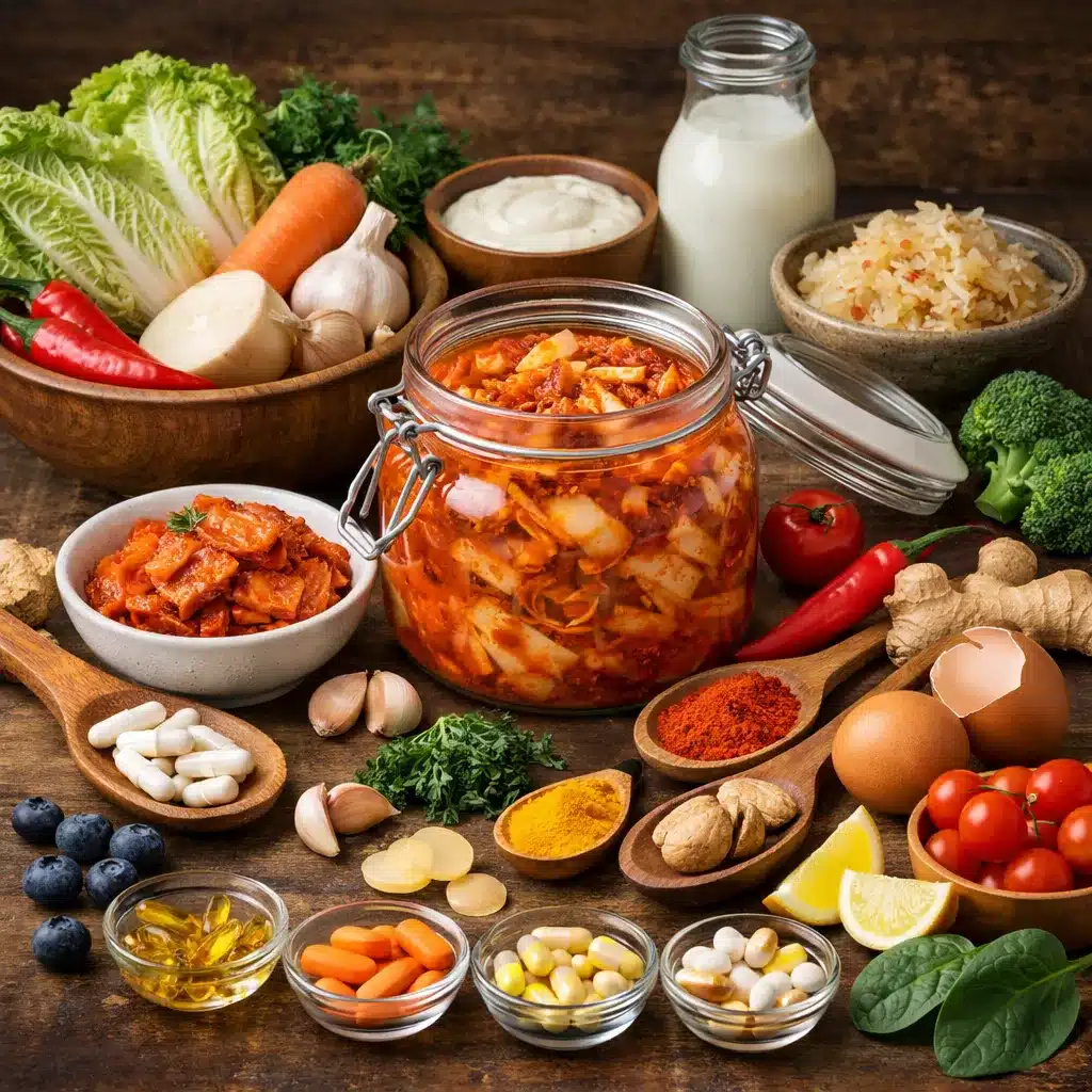 Kimchi – probiotyki i witaminy