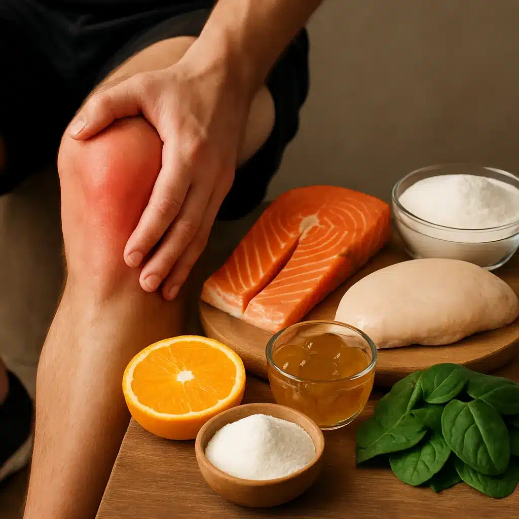 Kontuzje sportowe a dieta bogata w kolagen