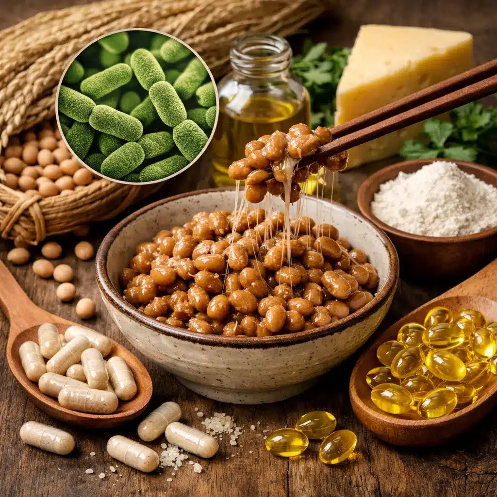 Natto – witamina K2 i enzymy