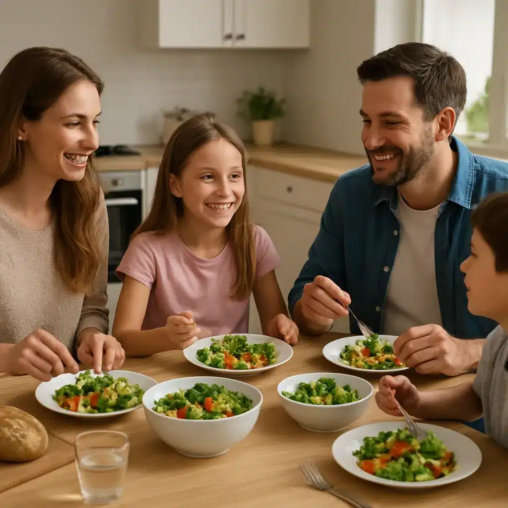 Jak schudnąć, jedząc wspólne posiłki z rodziną