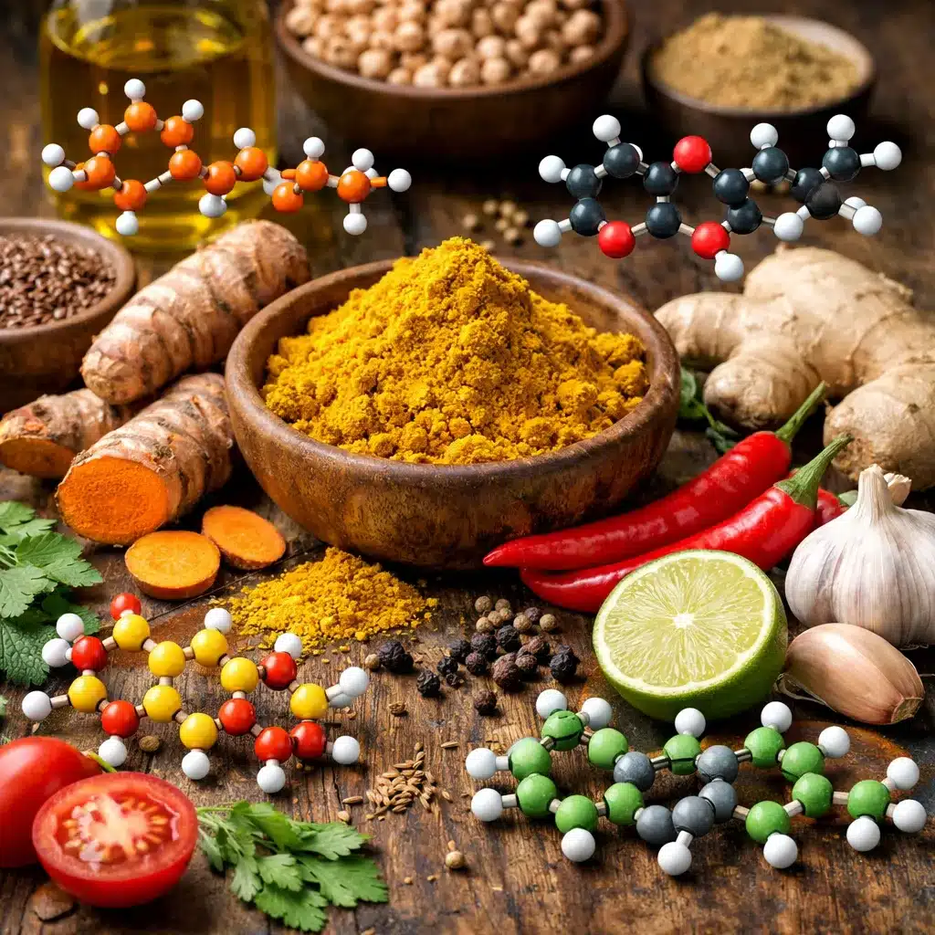 Związki aktywne w curry