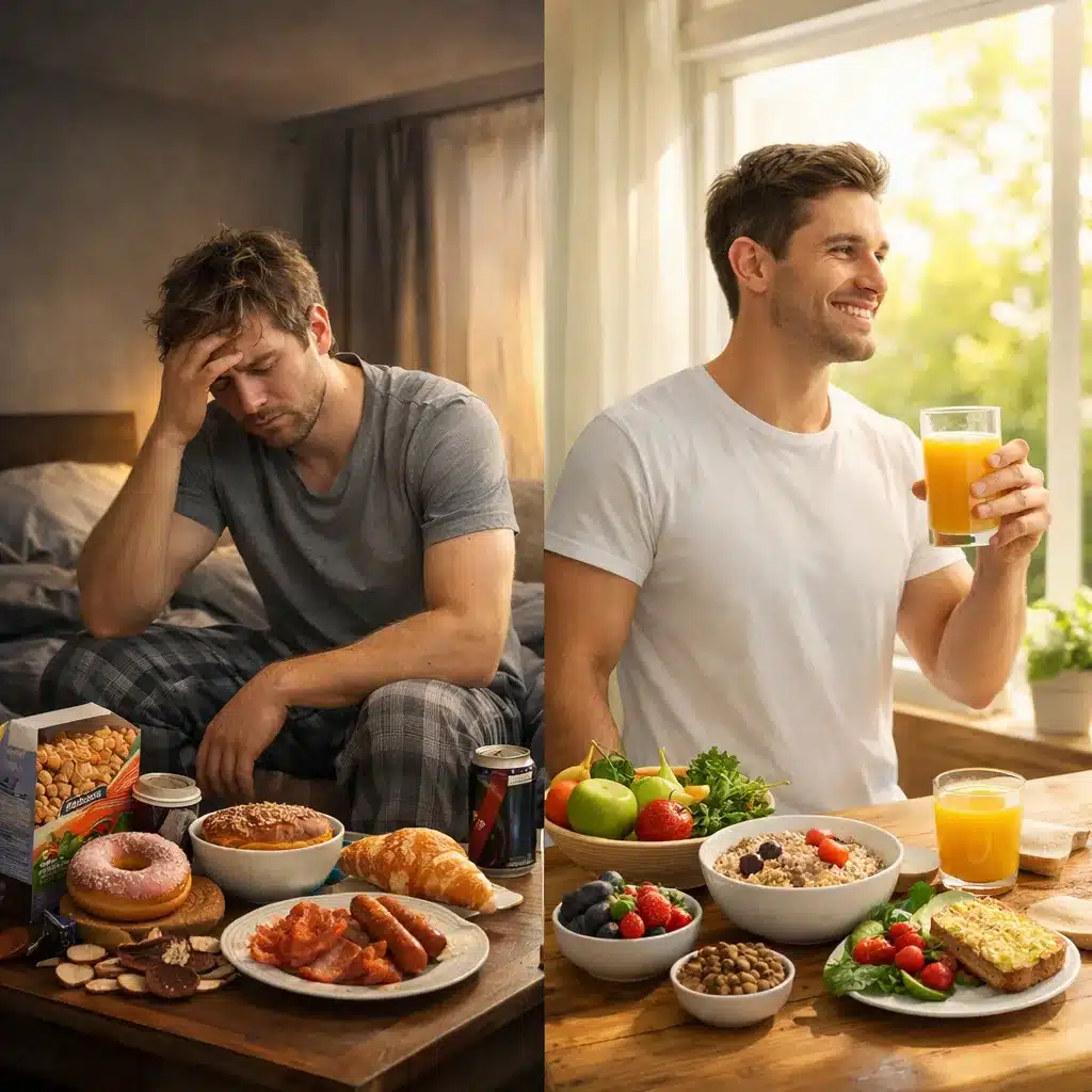 Jak dieta wpływa na poziom energii rano?