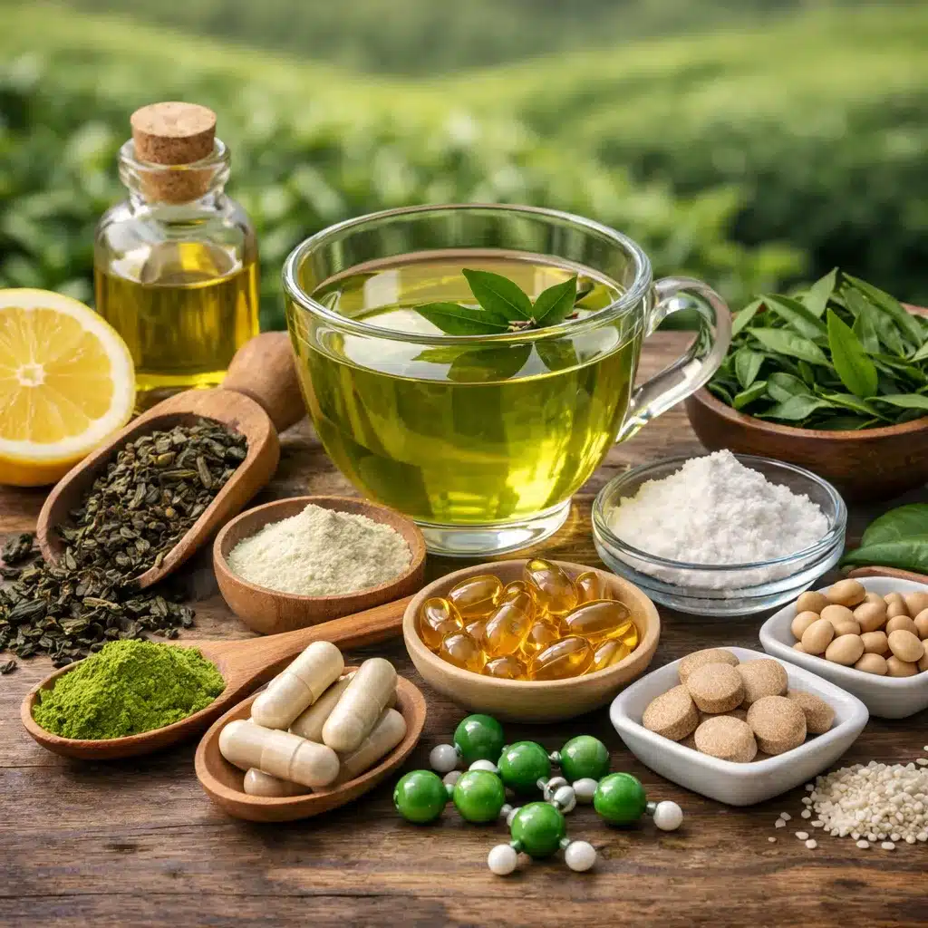 Bioaktywne składniki zielonej herbaty