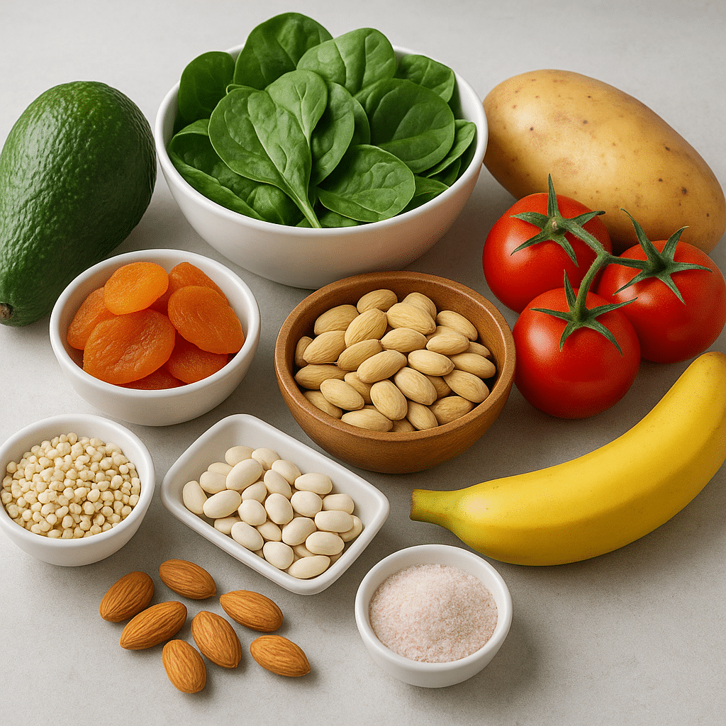 Potas – elektrolit regulujący ciśnienie krwi