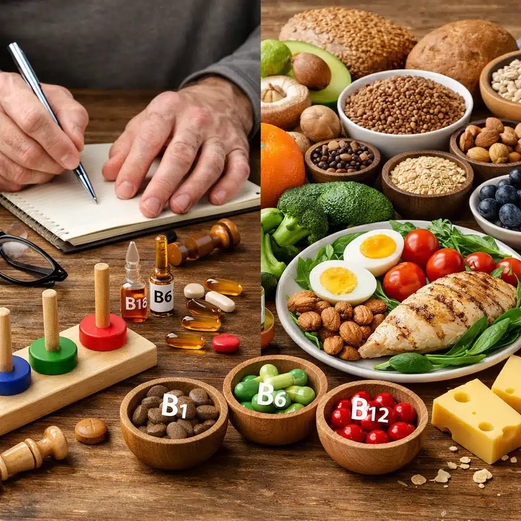 Zaburzenia koordynacji a dieta bogata w witaminy B