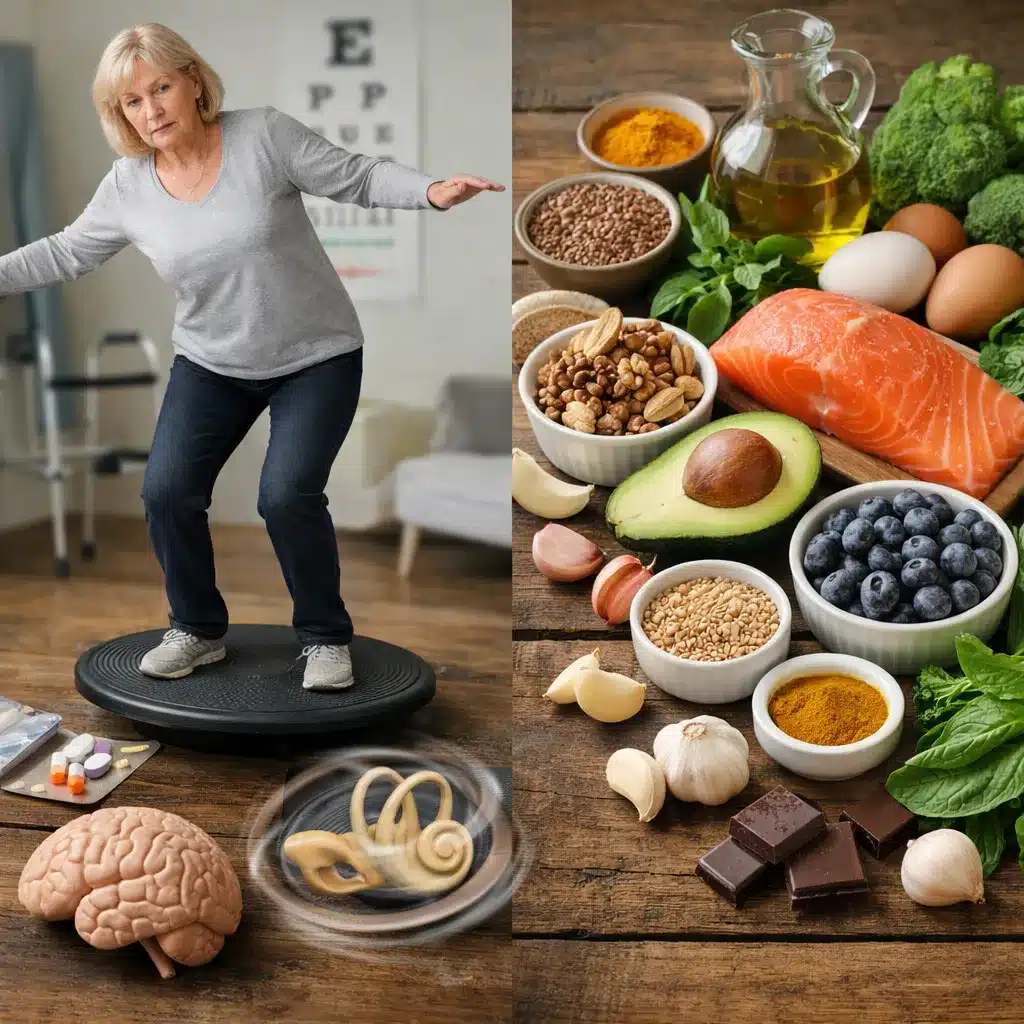 Problemy z równowagą a dieta wspierająca układ nerwowy