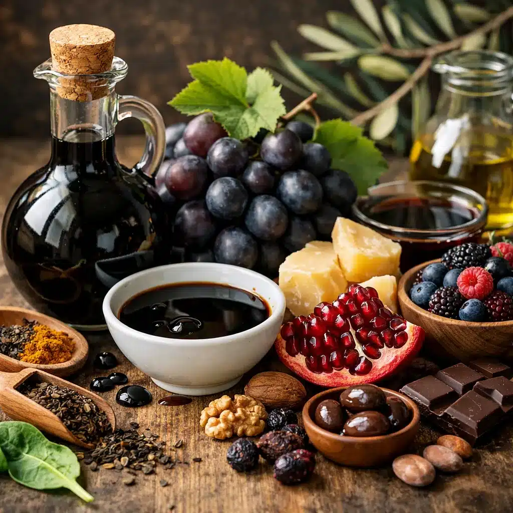 Ocet balsamiczny – polifenole