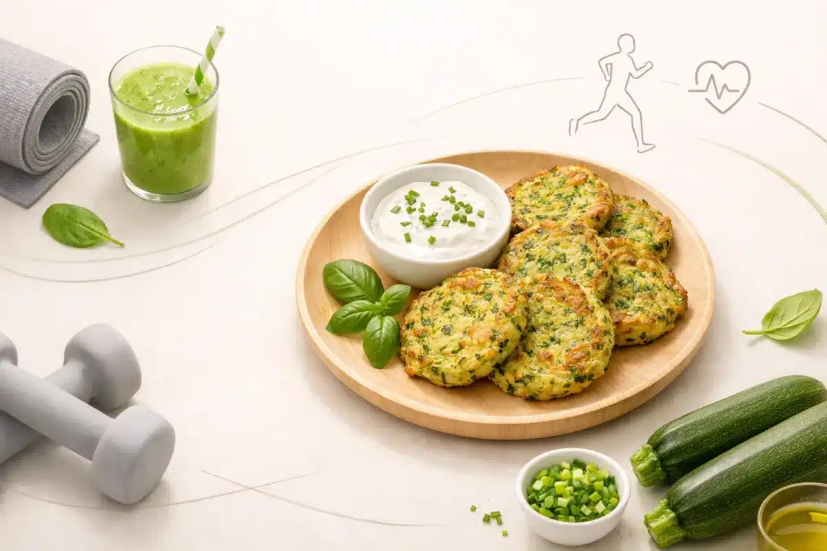 Fit placki z cukinii z piekarnika