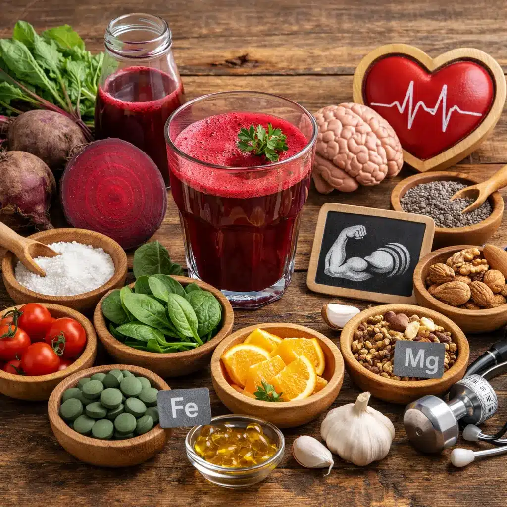 Sok z buraka – azotany i korzyści