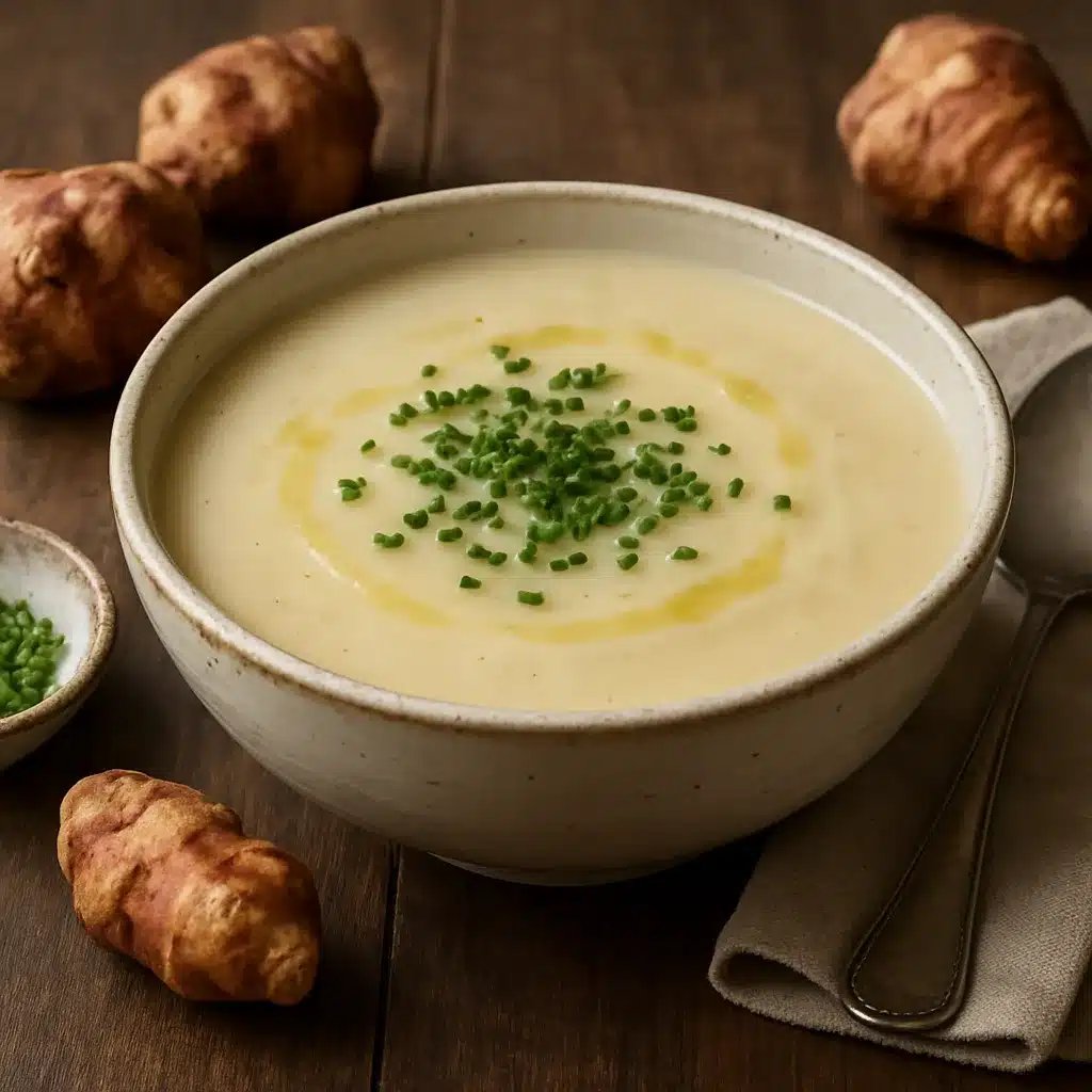 Zupa krem z topinamburu – kuchnia francuska