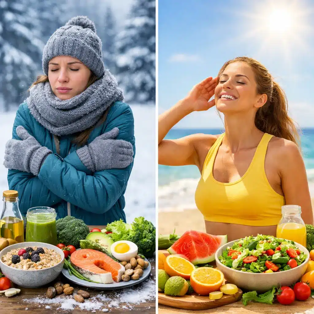Czy dieta może wpływać na tolerancję zimna lub ciepła?
