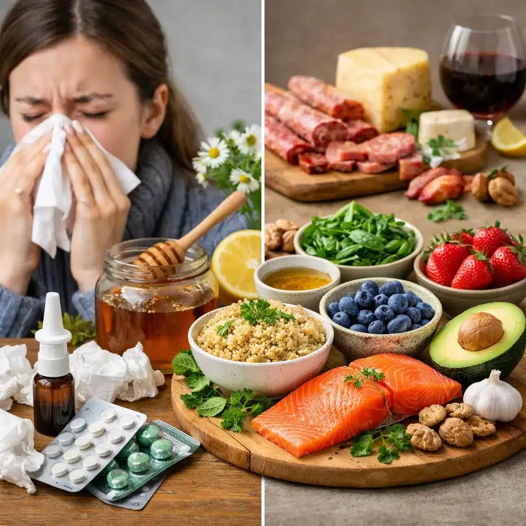 Katar alergiczny a dieta niskohistaminowa