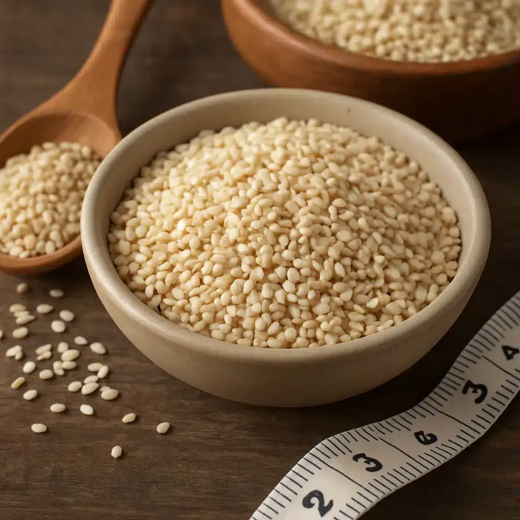 Nasiona sezamu na odchudzanie