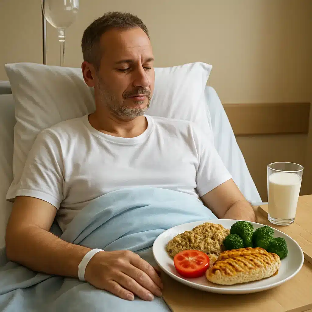 Rekonwalescencja po operacji a dieta wysokobiałkowa