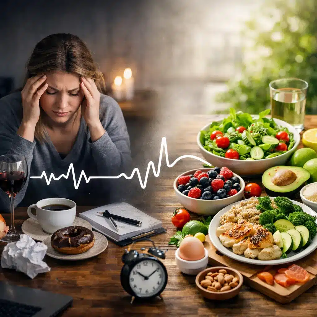 Czy dieta może wpływać na tempo regeneracji po stresie?