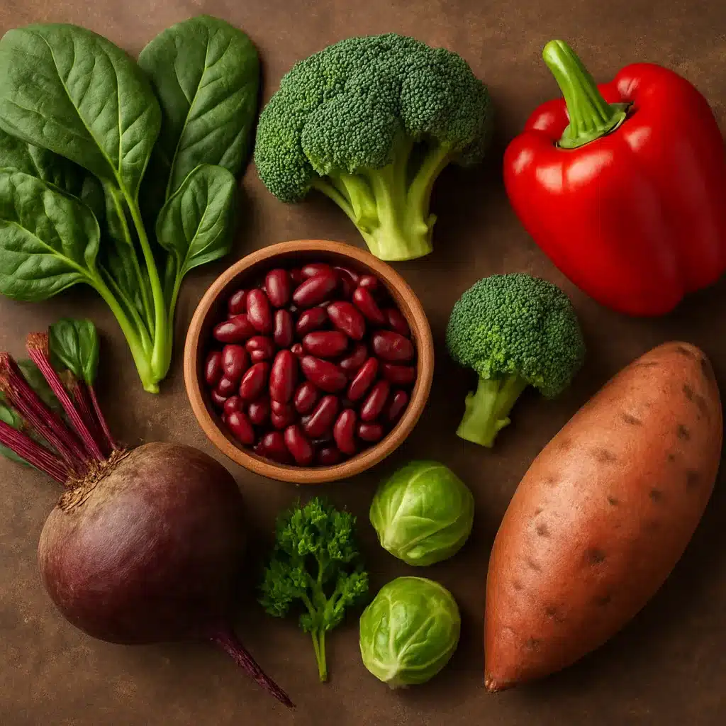 Co ma dużo żelaza warzywo