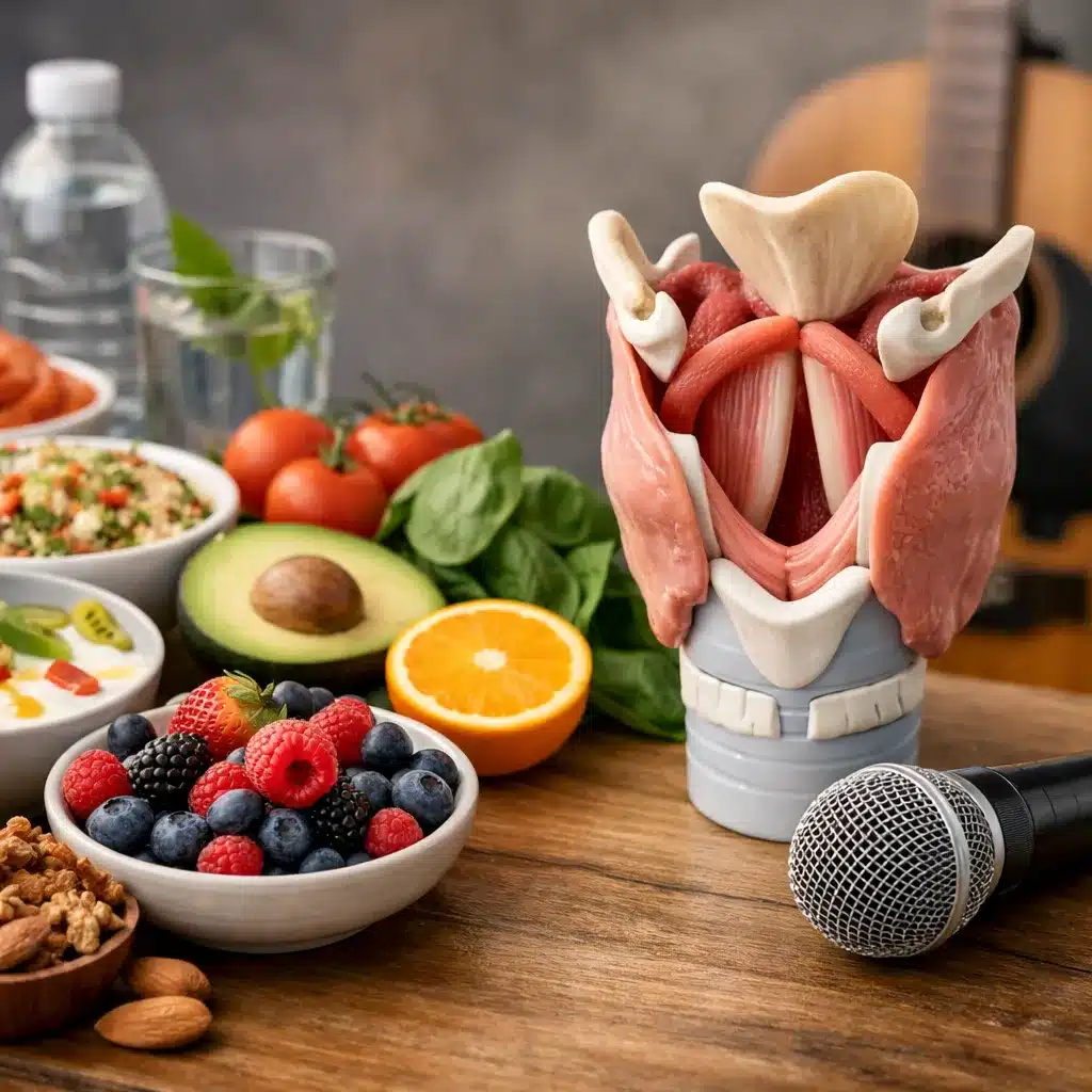 Jak dieta wpływa na jakość głosu i strun głosowych?