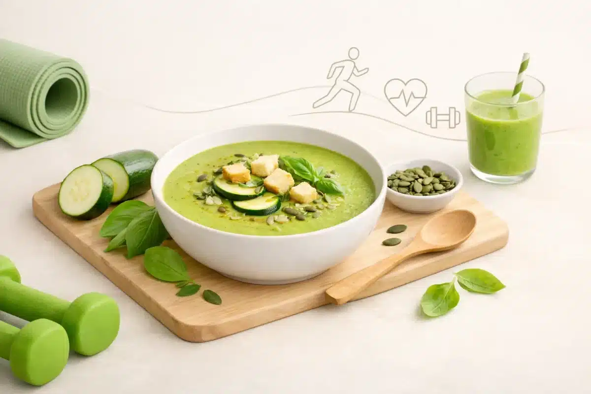 Zupa krem z cukinii fit