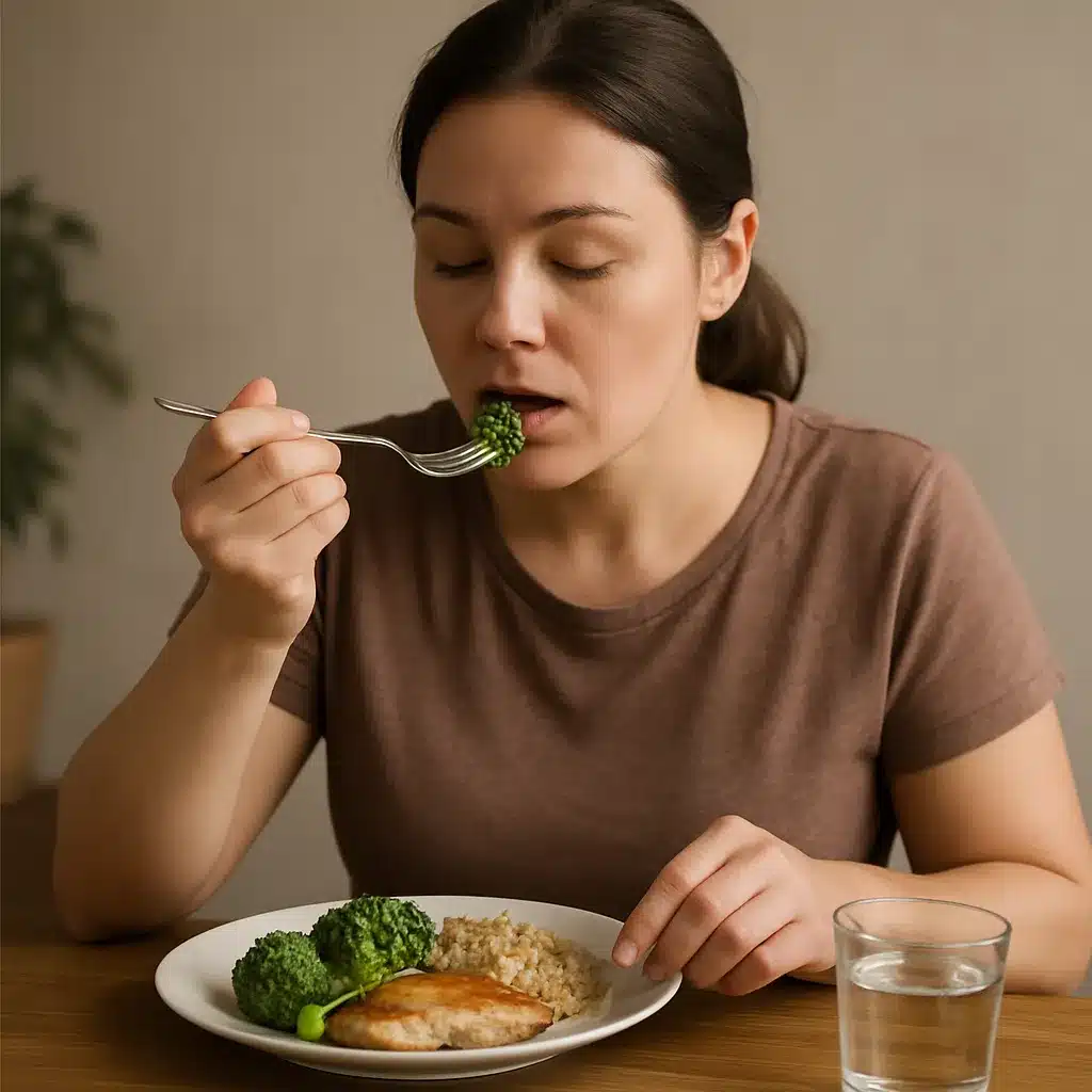Jak nauczyć się jeść wolniej i chudnąć