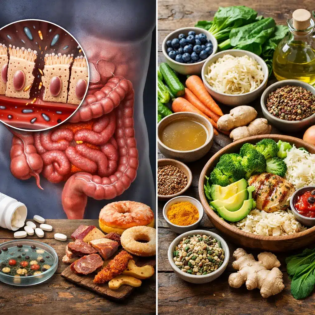 Zespół jelita przepuszczalnego a dieta regenerująca jelita