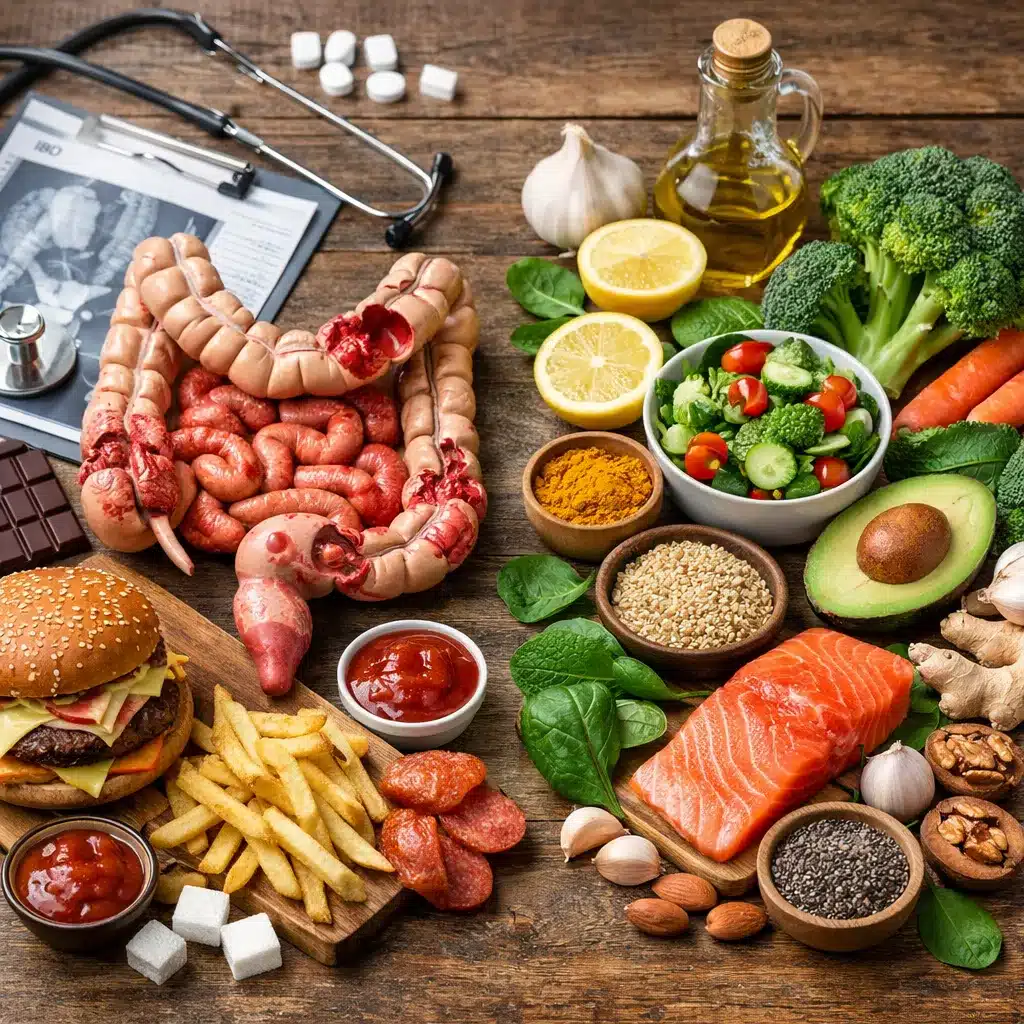 Przewlekłe stany zapalne jelit a dieta przeciwzapalna