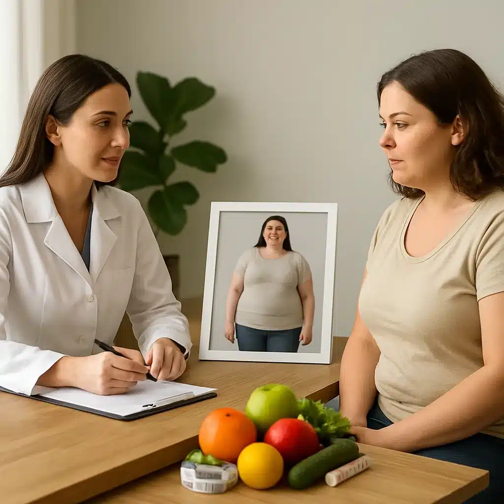 Jak wygląda redukcja masy ciała pod opieką dietetyka?