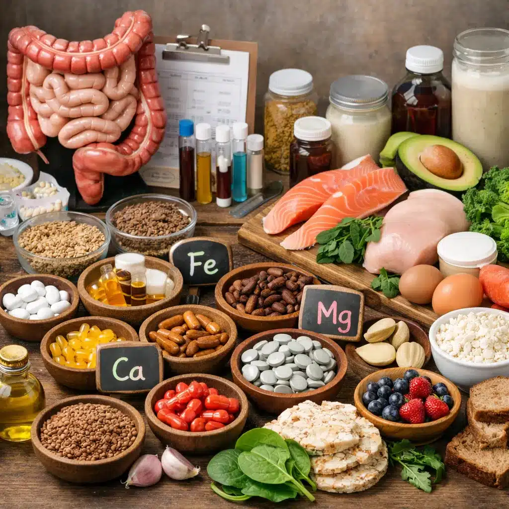Niedobory przy chorobach jelit a dieta uzupełniająca