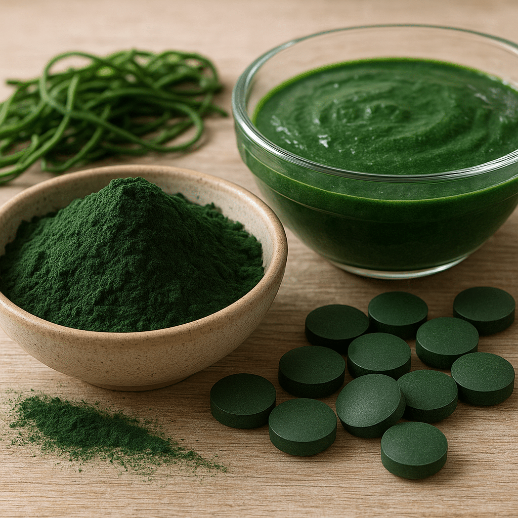 Spirulina – białko i antyoksydanty