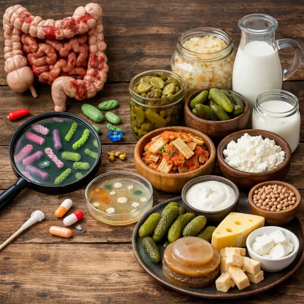 Zaburzenia mikrobioty a fermentowane produkty