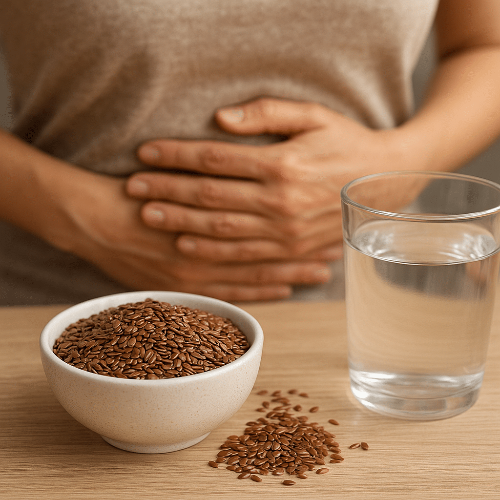 Zaparcia a siemię lniane w diecie