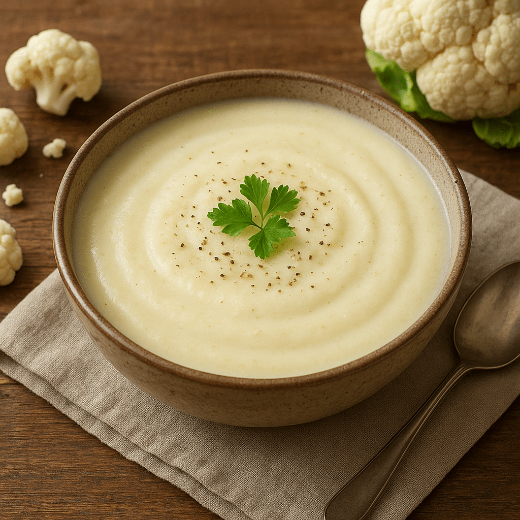 Zupa krem z kalafiora – kuchnia europejska