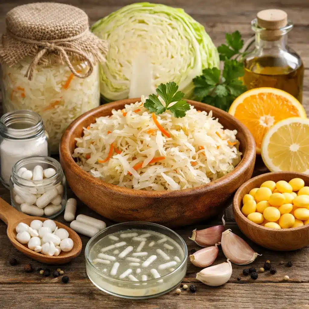 Kapusta kiszona – probiotyki i witamina C