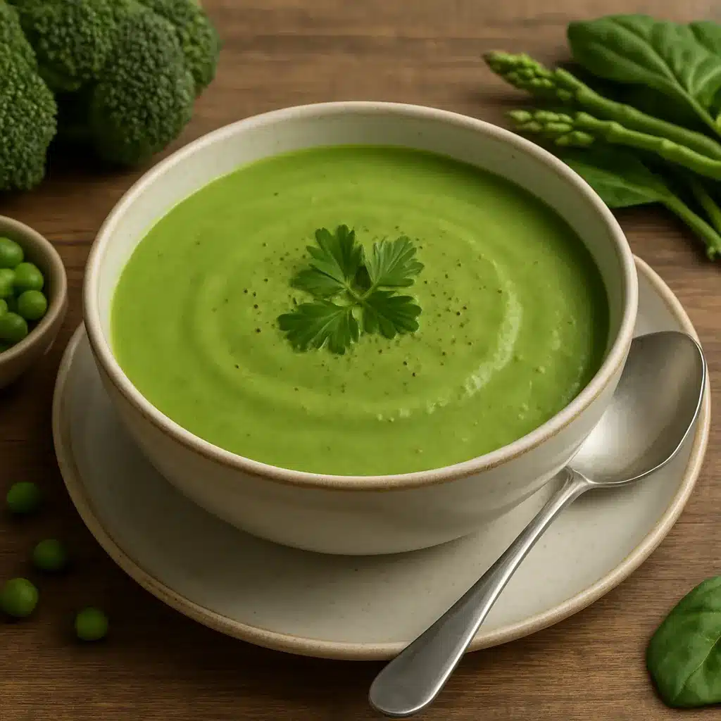 Zupa krem z zielonych warzyw – kuchnia europejska