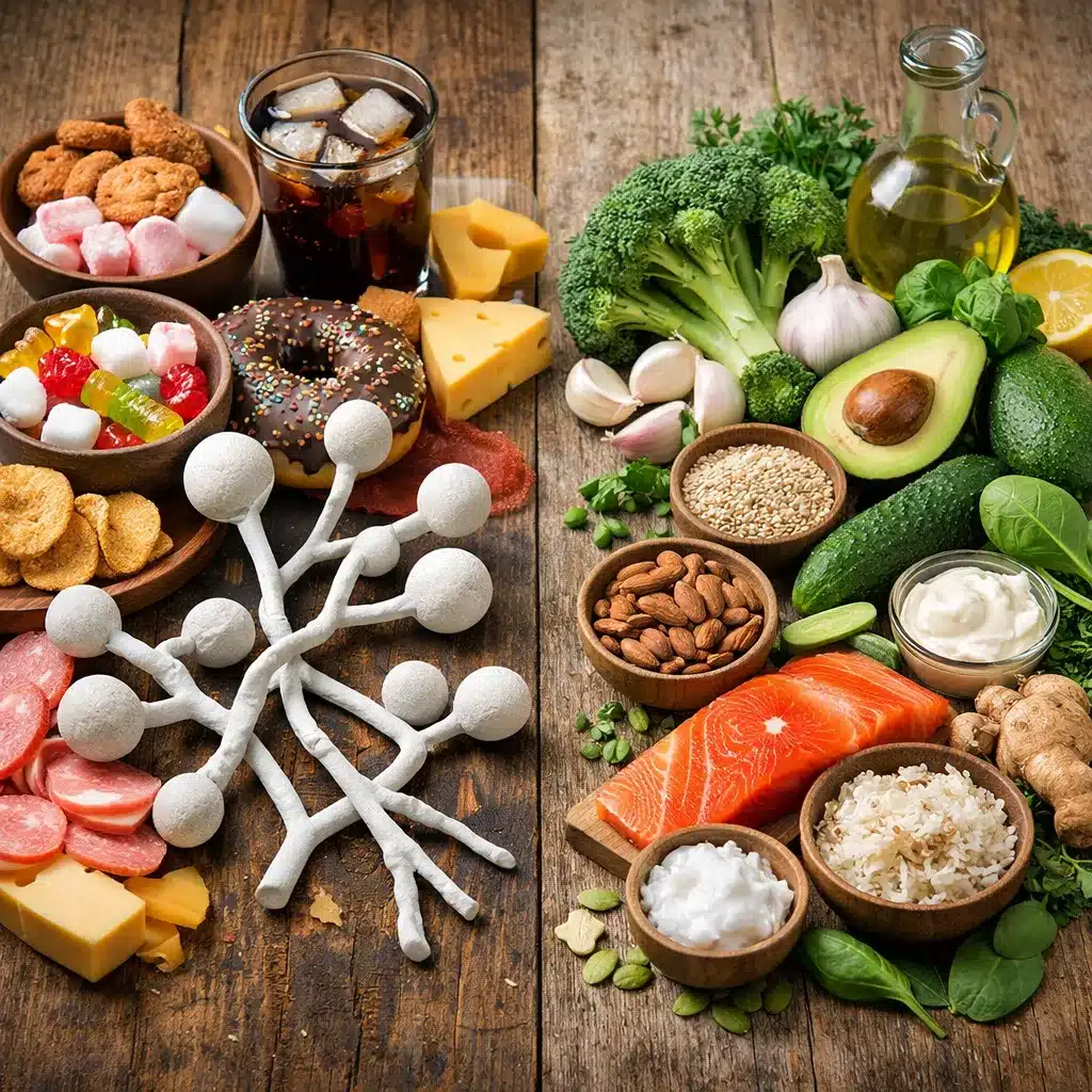 Kandydoza przewlekła a dieta przeciwgrzybicza