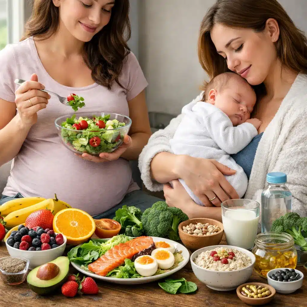 Dieta a zdrowie kobiet w ciąży i po porodzie