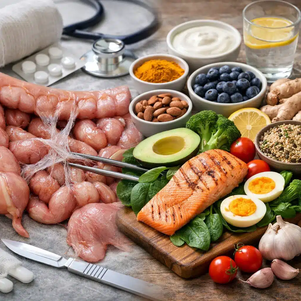 Zrosty pooperacyjne a dieta wspierająca regenerację