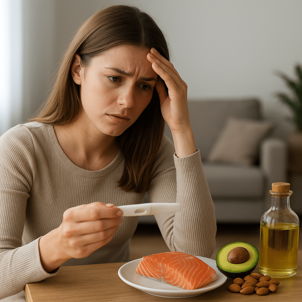 Niepłodność hormonalna a odpowiednia podaż tłuszczów omega-3